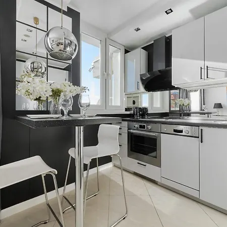 Apartment Black & White Studio With A View By Renters